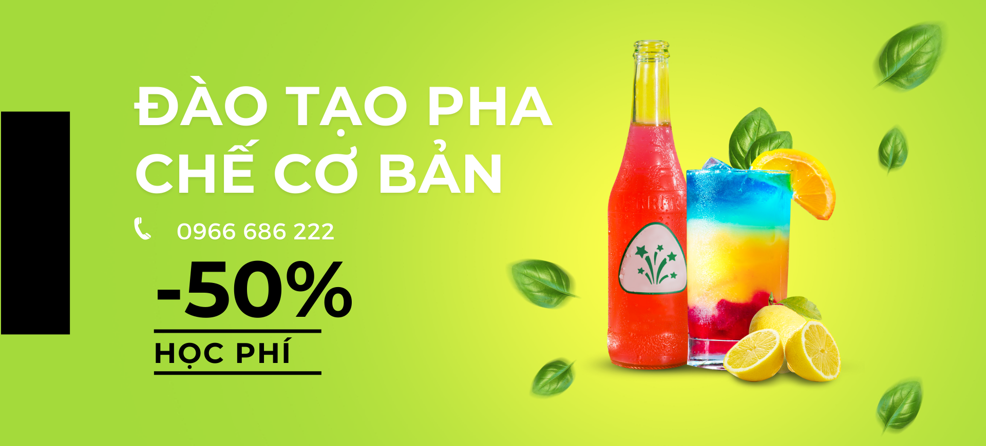 Khóa đào tạo pha chế đồ uống cơ bản chỉ có tại HM