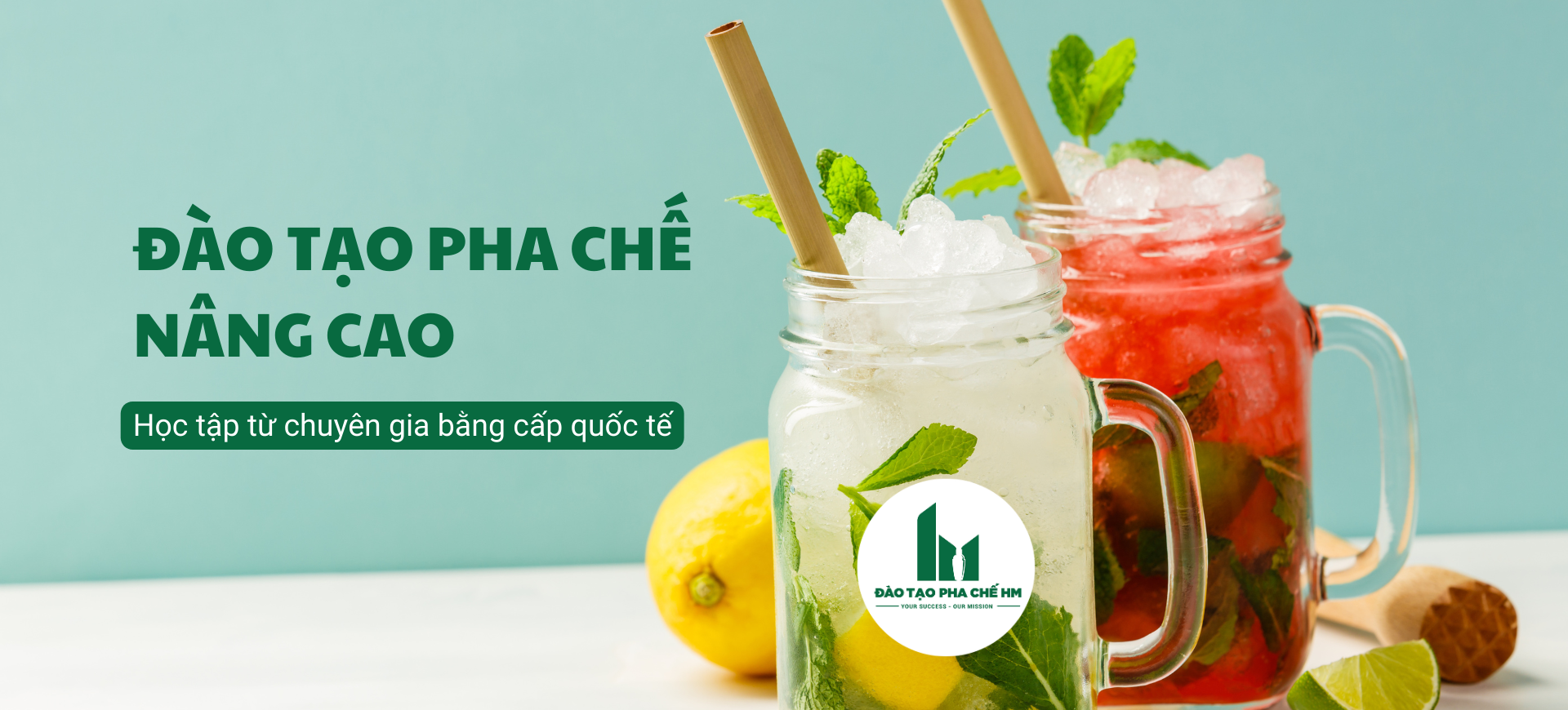 Đào tạo pha chế nâng cao tại HM - Học tập từ chuyên gia bằng cấp quốc tế cực kỳ uy tín