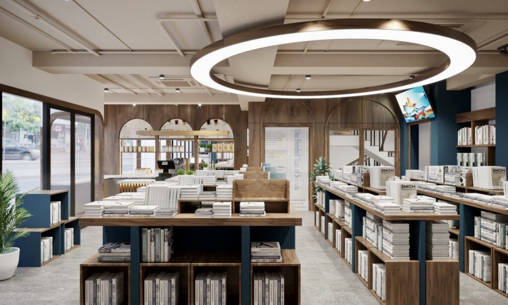 Dự án đã thi công hoàn thiện từ lên thiết kế đến setup, decor quán của đào tạo pha chế HM