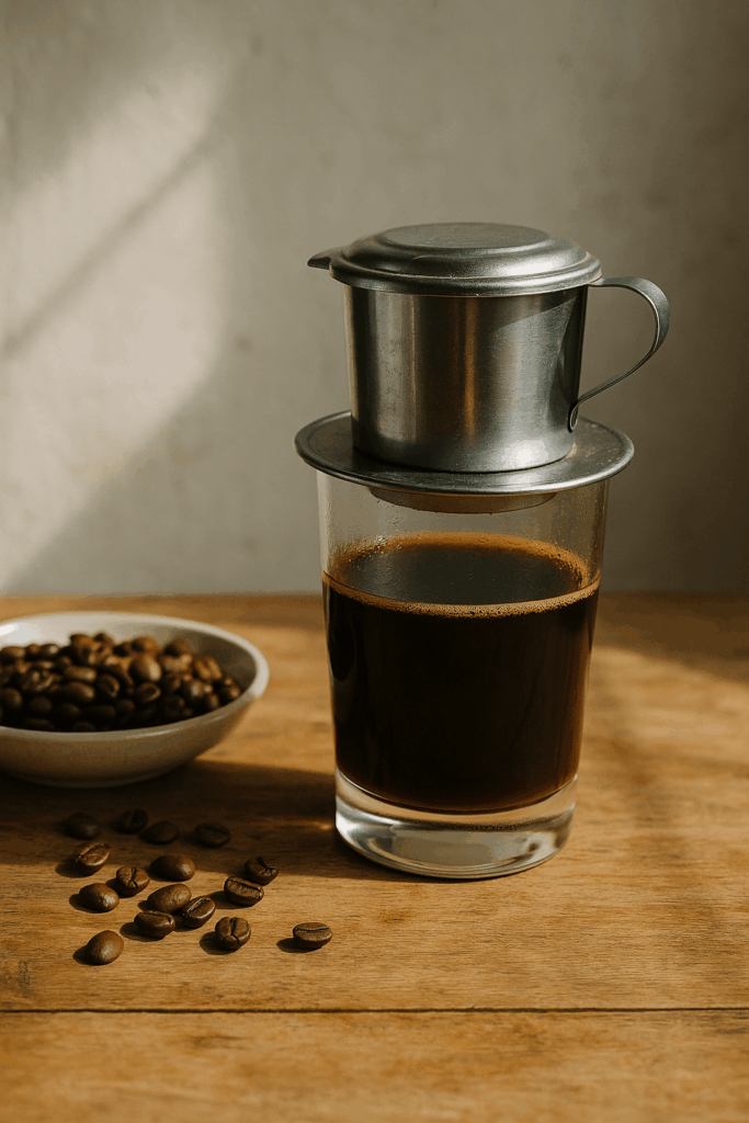 pha cafe bằng phin sao cho đậm đà và ít đắng pha cafe bằng phin sao cho đậm đà và ít đắng