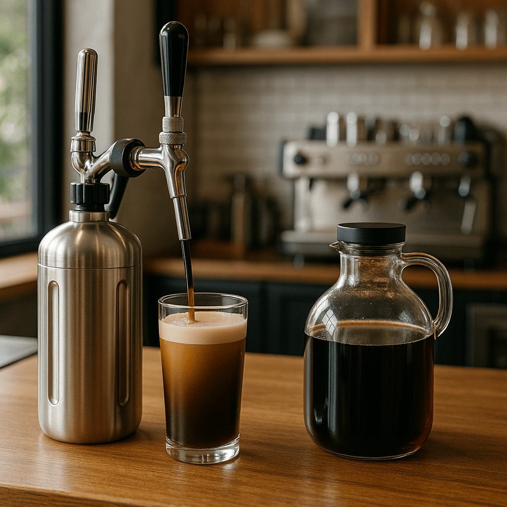Công nghệ pha chế Cafe Nitro Công nghệ pha chế Cafe Nitro