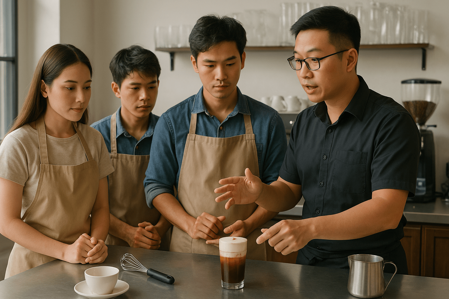 Khóa học pha chế cafe muối – Học để làm chủ kỹ thuật chuẩn vị Khóa học pha chế cafe muối – Học để làm chủ kỹ thuật chuẩn vị