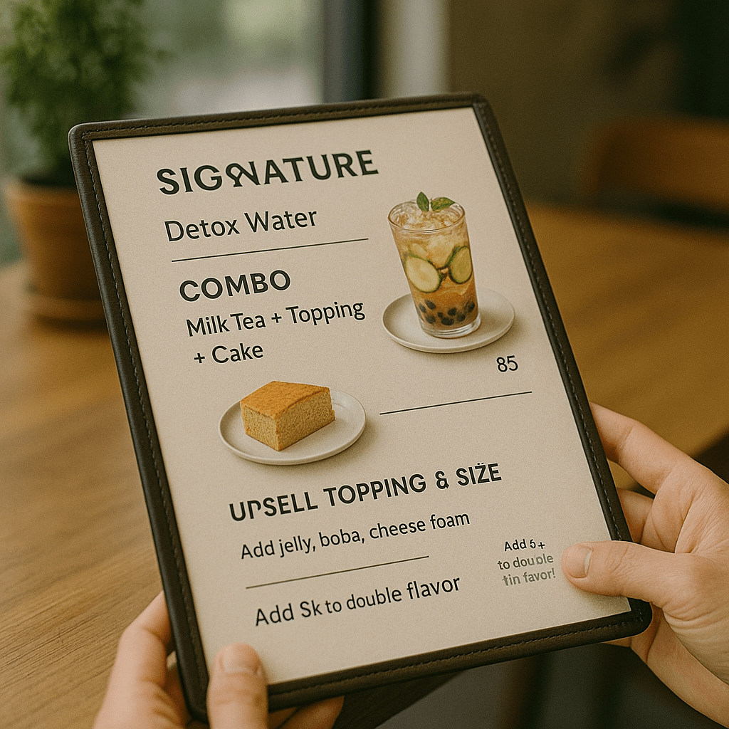 Mẹo sắp xếp menu để tăng khả năng gọi món Mẹo sắp xếp menu để tăng khả năng gọi món