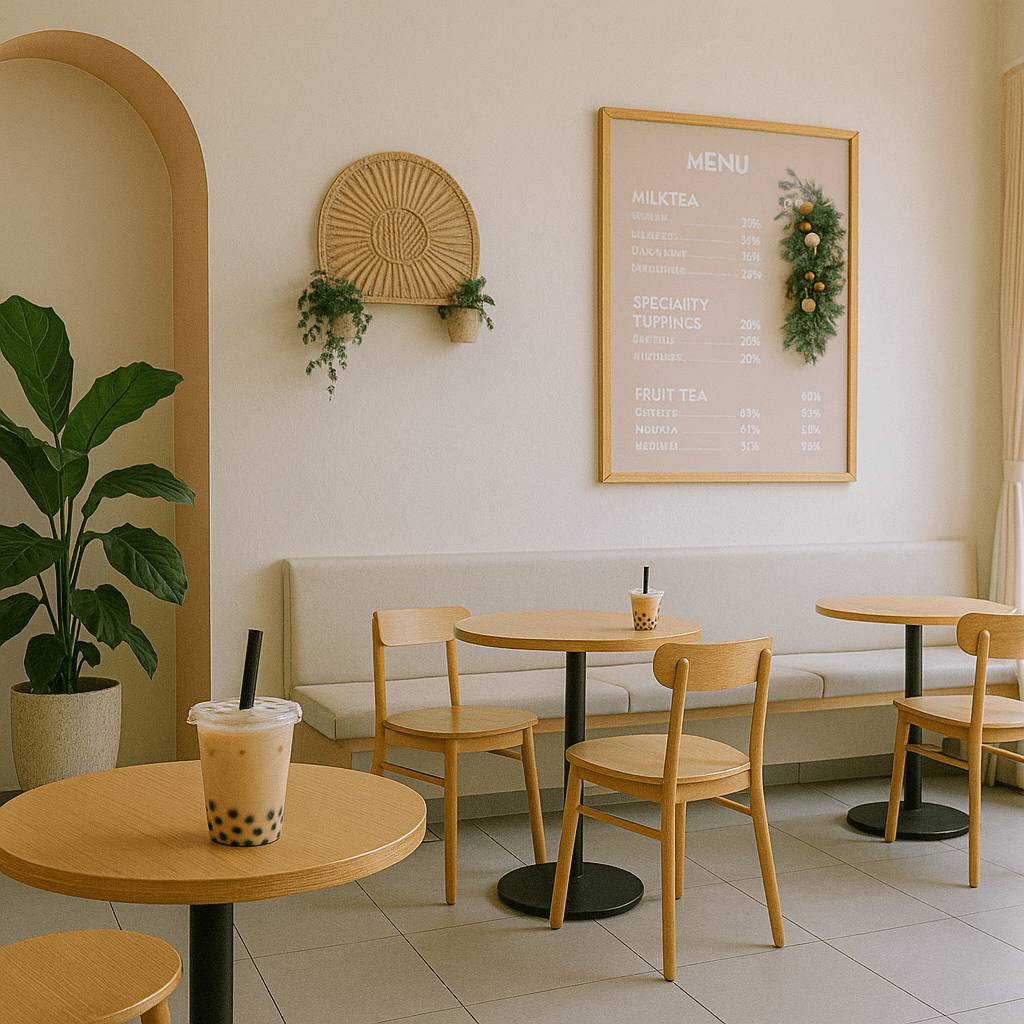 Setup không gian & thiết kế menu sinh lời Setup không gian & thiết kế menu sinh lời