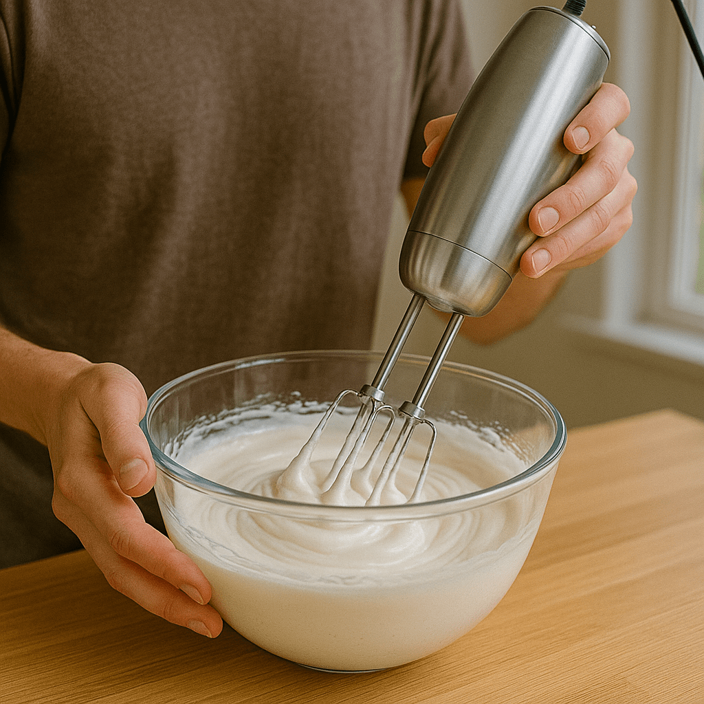 Tạo Lớp Kem Cheese Mịn Màng và Béo Ngậy Tạo Lớp Kem Cheese Mịn Màng và Béo Ngậy