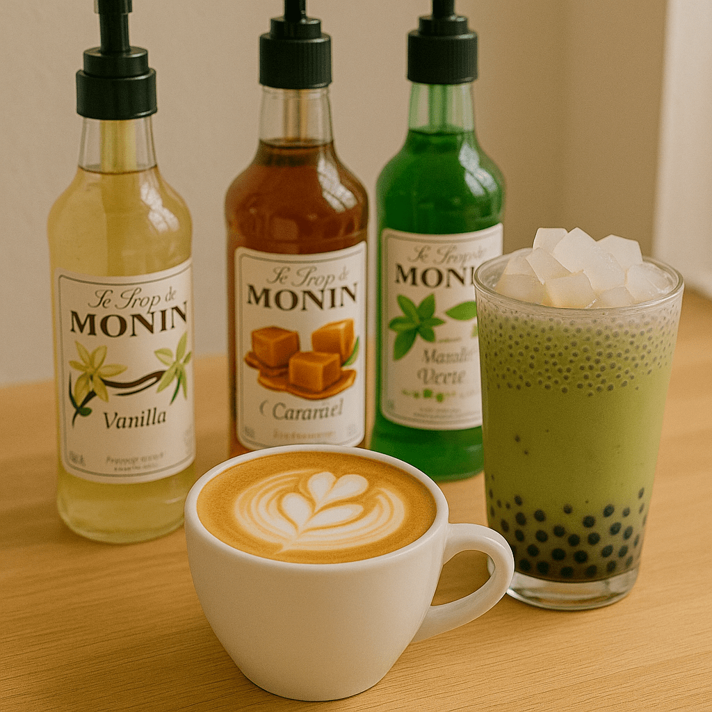 Thêm Hương Vị Độc Đáo Bằng Syrup và Topping Thêm Hương Vị Độc Đáo Bằng Syrup và Topping
