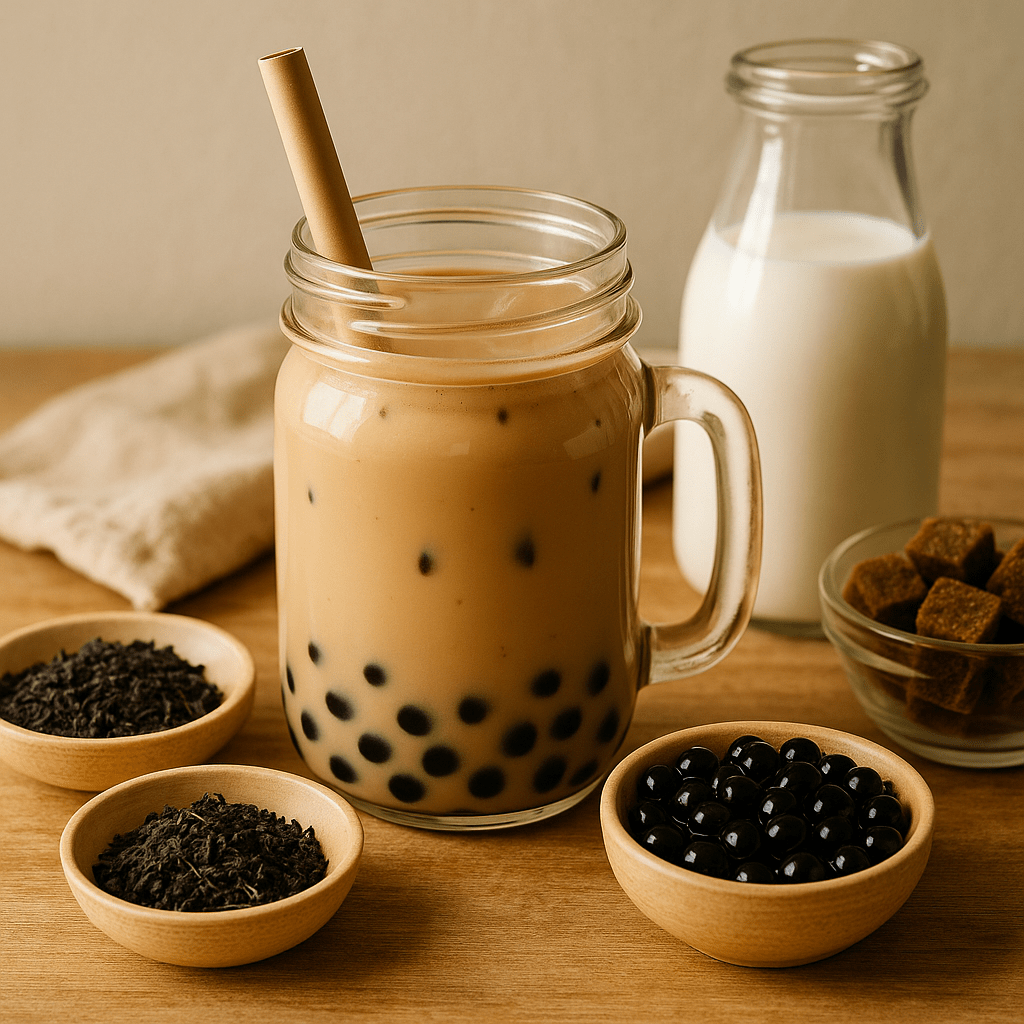 Trà sữa tự làm tại nhà Trà sữa tự làm tại nhà