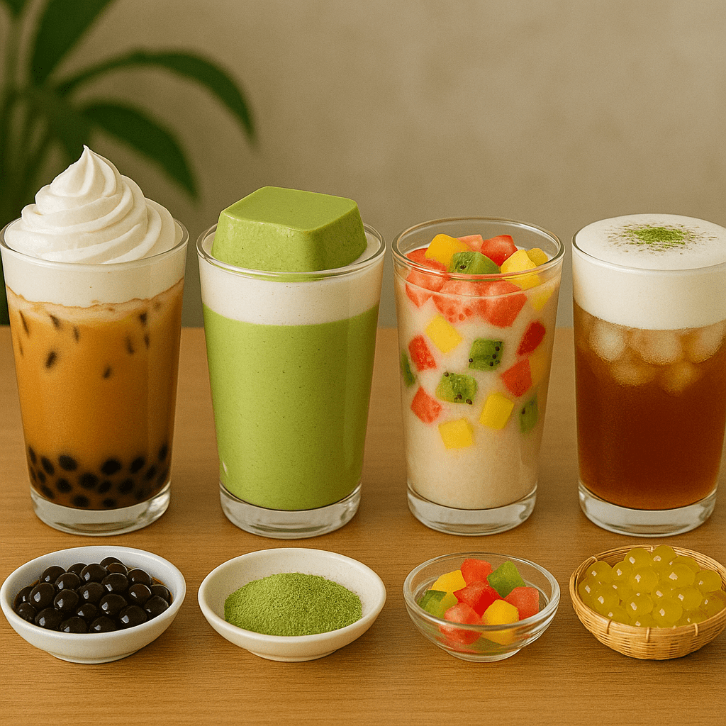 Lưu ý khi lựa chọn và kết hợp topping cho đồ uống Lưu ý khi lựa chọn và kết hợp topping cho đồ uống
