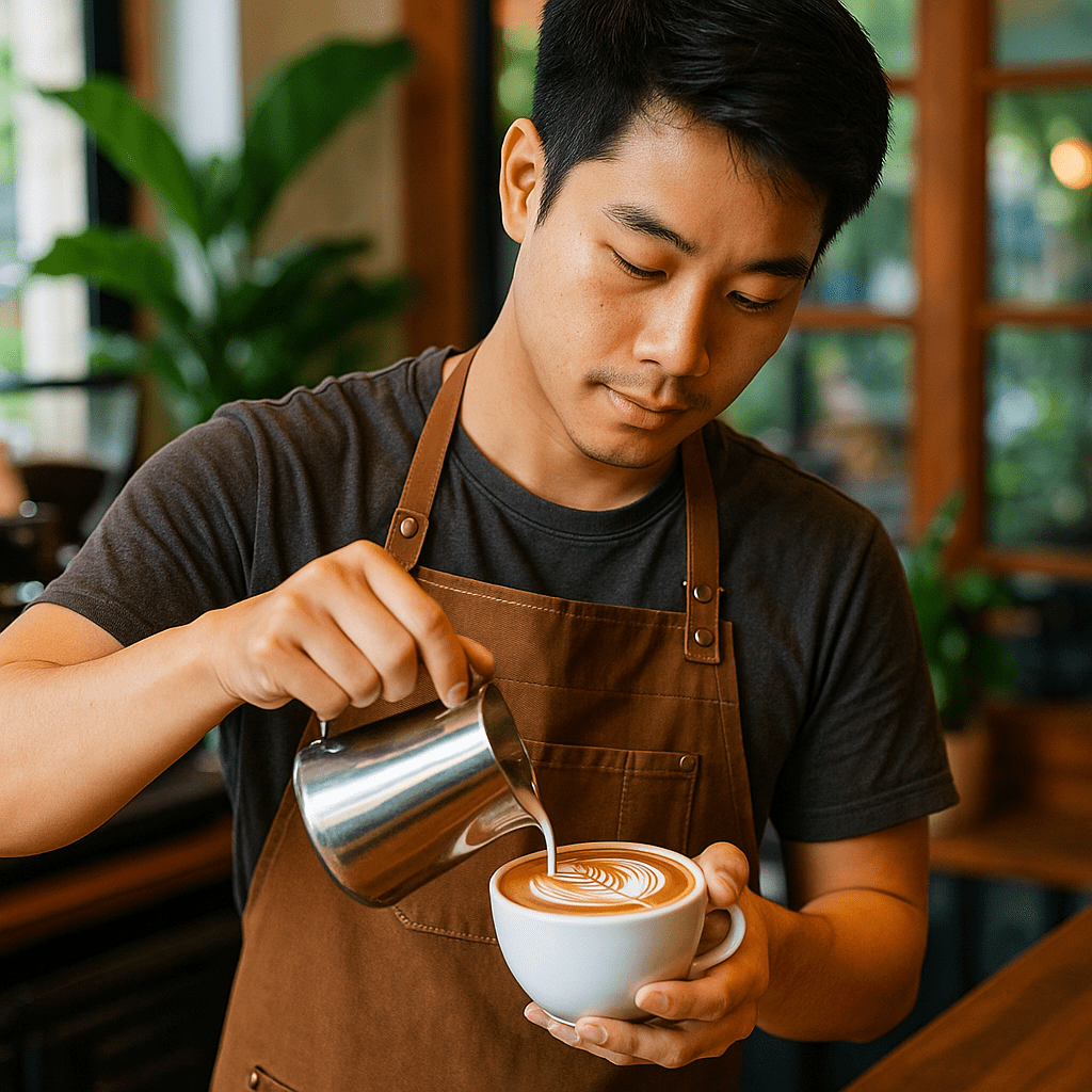 vai trò của barista trong quán cà phê vai trò của barista trong quán cà phê