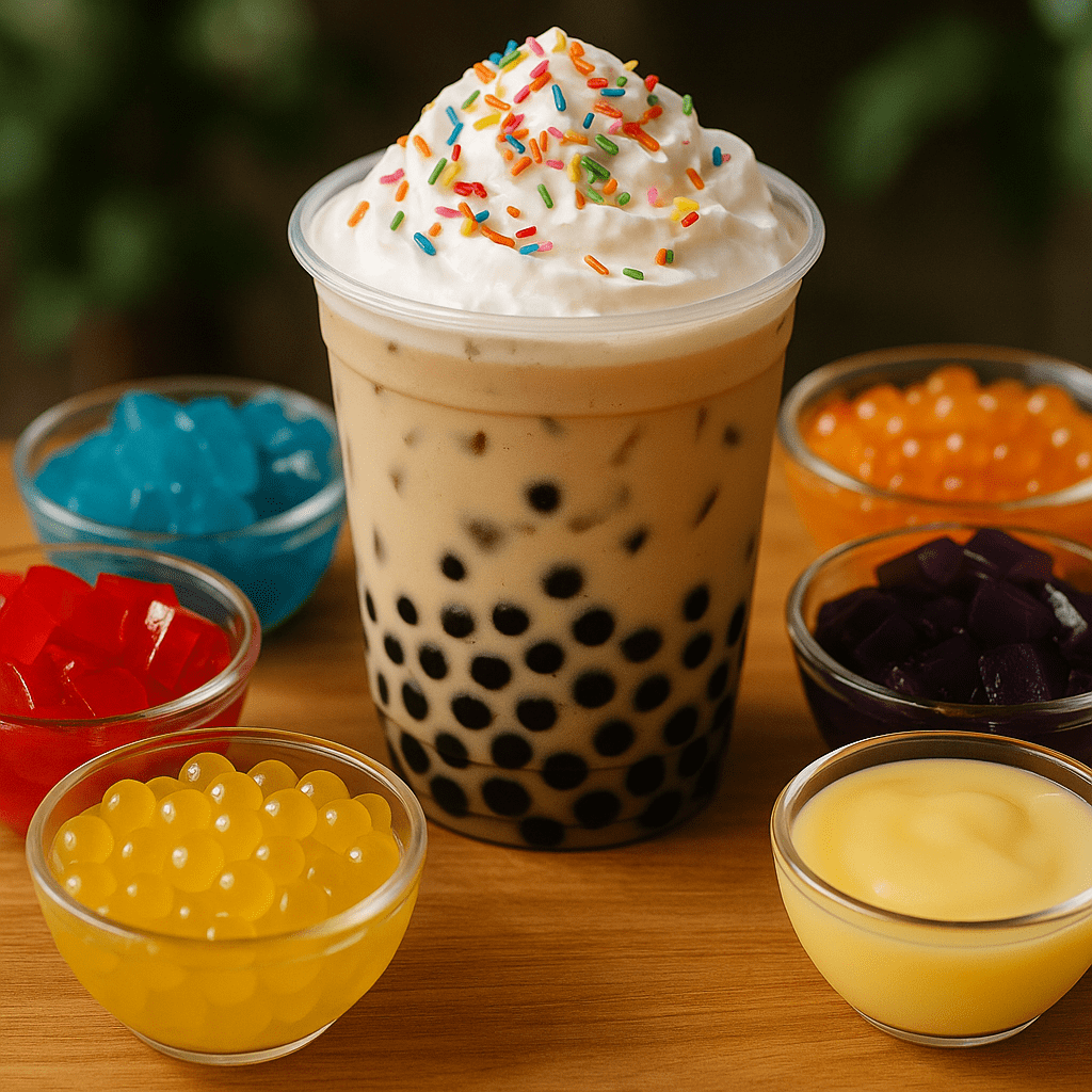 Vai trò của topping trong đồ uống Vai trò của topping trong đồ uống