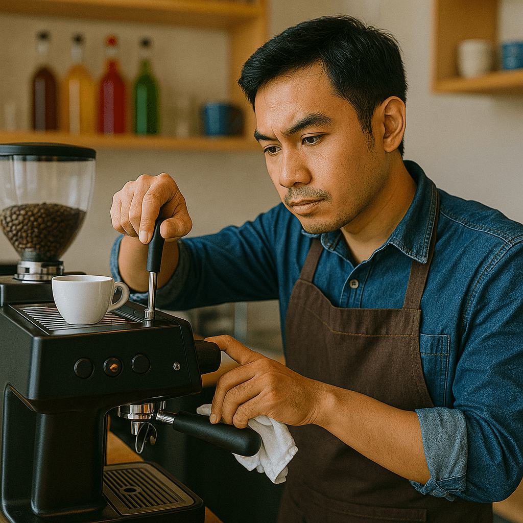 Sử dụng và bảo dưỡng máy móc pha chế Sử dụng và bảo dưỡng máy móc pha chế