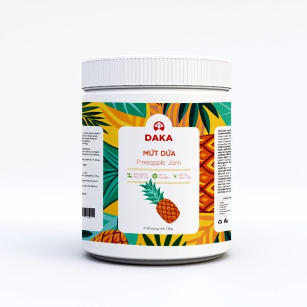 MỨT DỨA DAKA - HƯƠNG VỊ TỰ NHIÊN, NHIỀU THỊT QUẢ