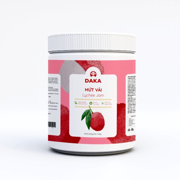 MỨT VẢI DAKA - HƯƠNG VỊ TỰ NHIÊN, NHIỀU THỊT QUẢ