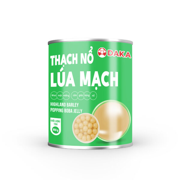 THẠCH NỔ LÚA MẠCH DAKA - SIÊU PHẨM TOPPING GIẢI KHÁT