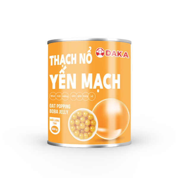THẠCH NỔ YẾN MẠCH DAKA – LỰA CHỌN HEALTHY NHƯNG VẪN VUI MIỆNG