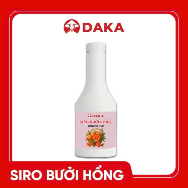 NƯỚC ÉP BƯỞI HỒNG DAKA - SIRO BƯỞI HỒNG